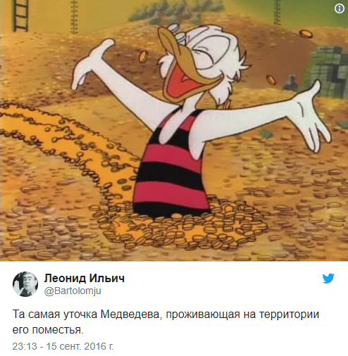 Уточка Медведева