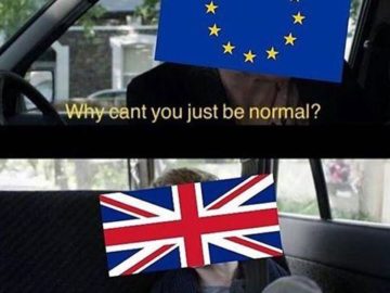 Why Can't You Just Be Normal - Brexit