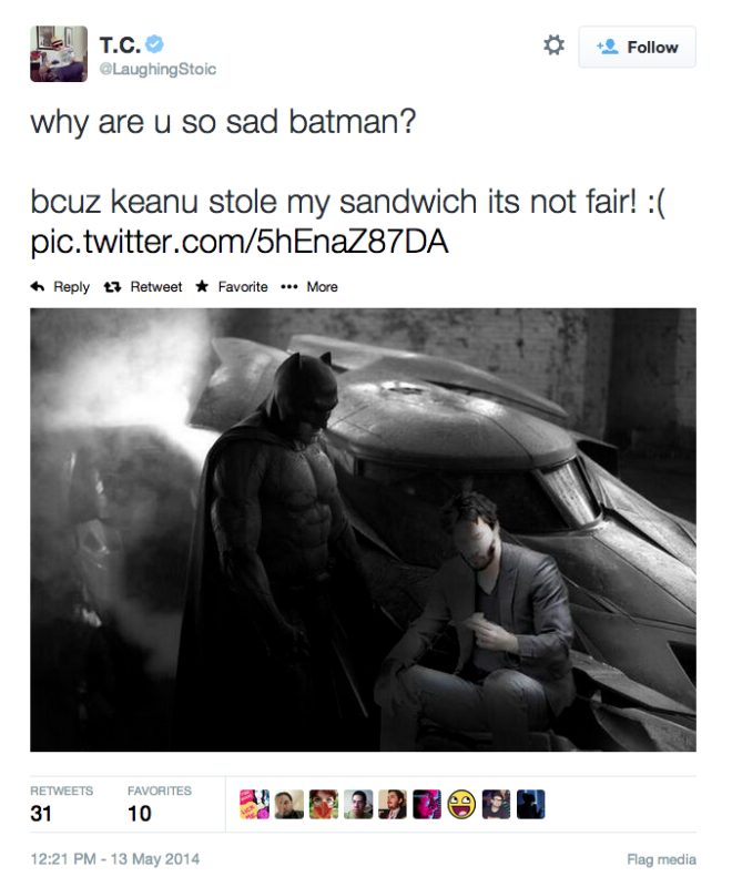 Why u so sad batman