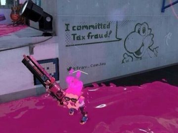 Yoshi Committed Tax Fraud - Splatoon