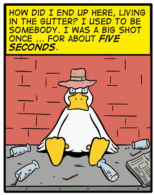 Жизнь Milkshake Duck перевернулась за 5 секунд