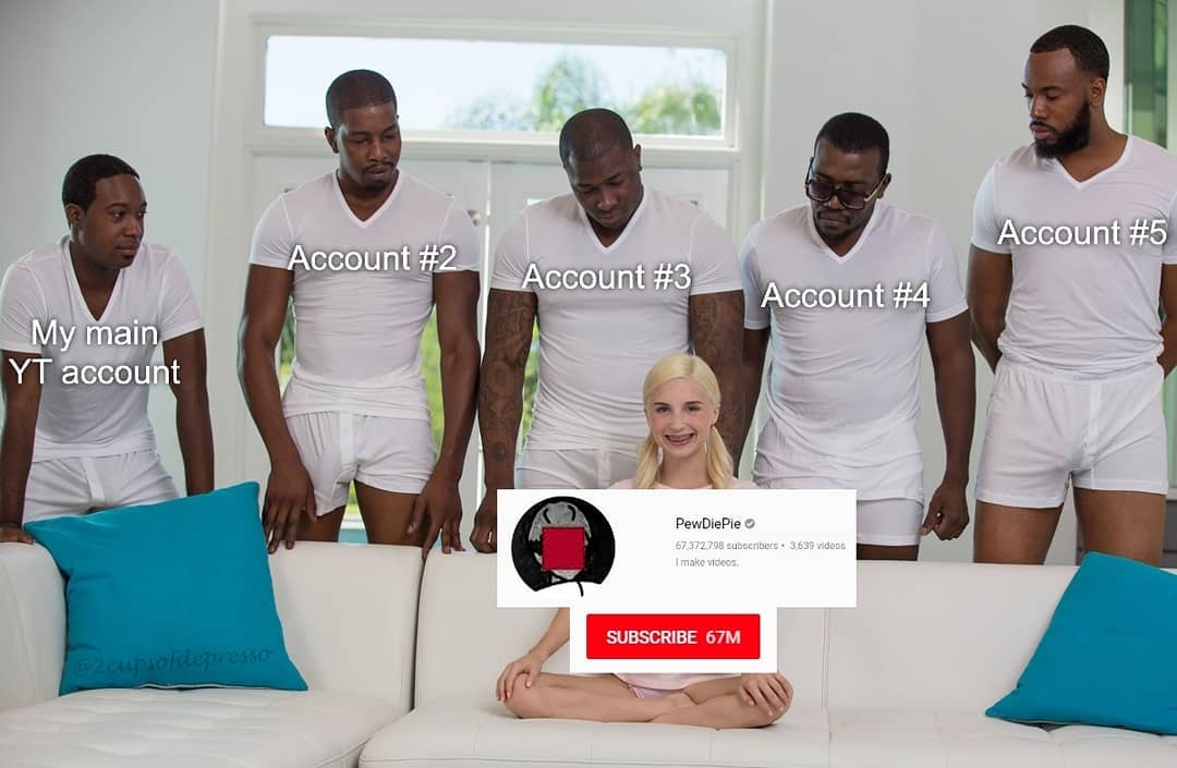 PewDiePie против T-Series
