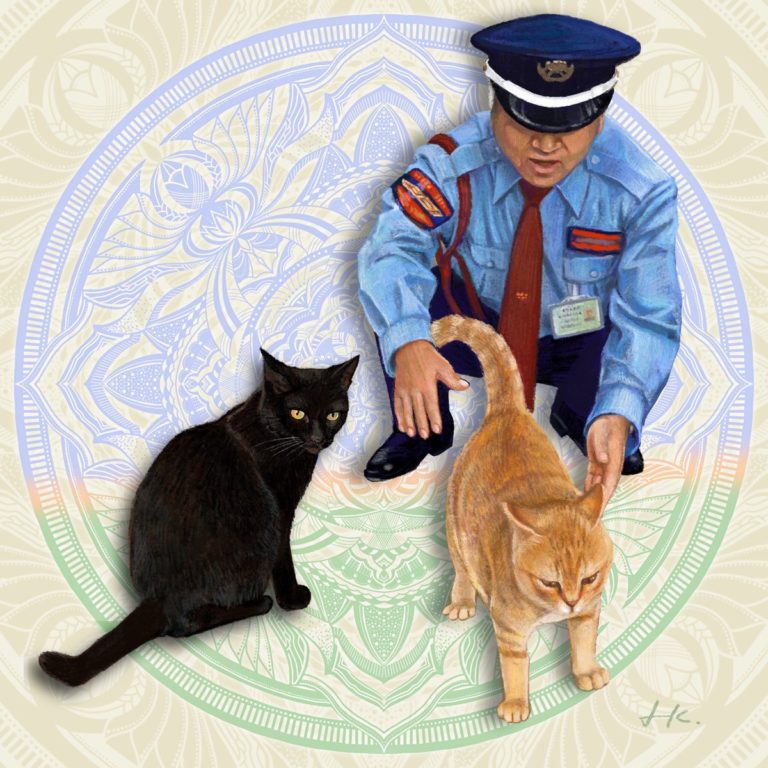 Коты в музее