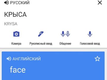 Face - крыса