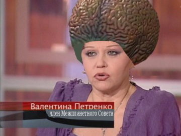 Валентина Петренко и ее прическа