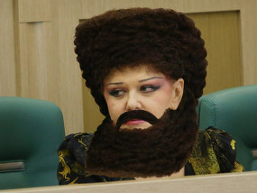 Валентина Петренко и ее прическа