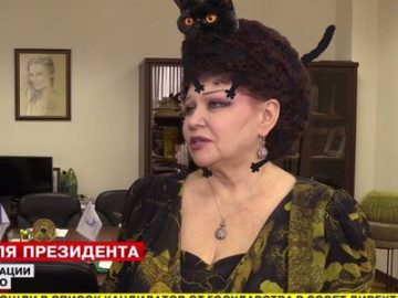 Валентина Петренко и ее прическа