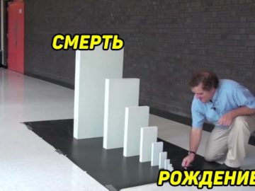 Мем с домино