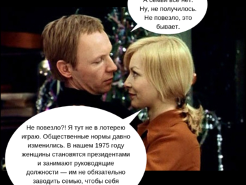 Феминистки исправили сцены советских фильмов