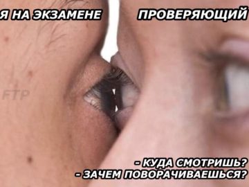 Глаз в глаз