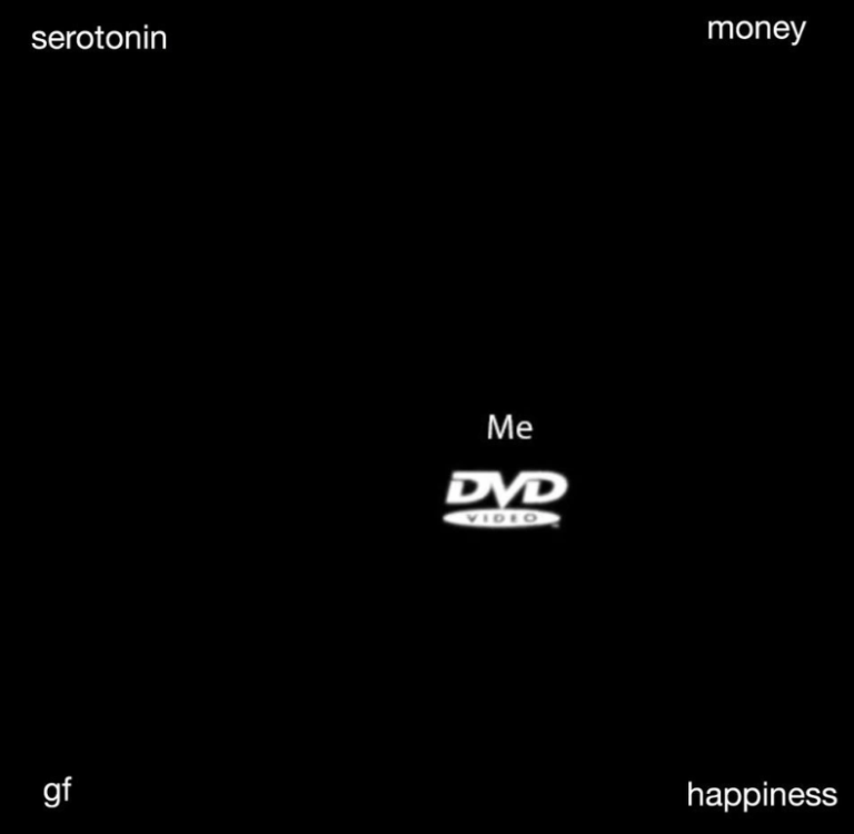Мем с летающим логотипом dvd