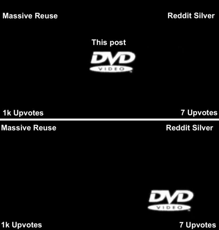Мем с летающим логотипом dvd