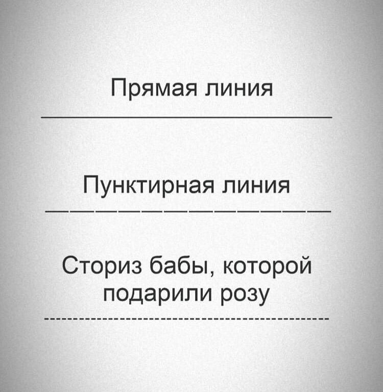 пунктирная линия сториз мем