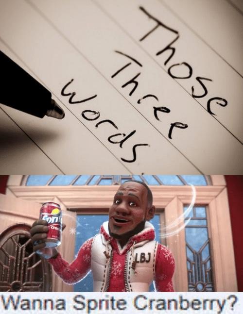 Wanna Sprite Cranberry?