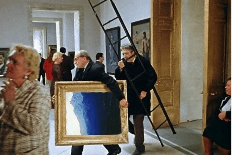 картину Куинджи украли