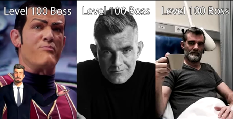 level 1 crook, level 35 boss