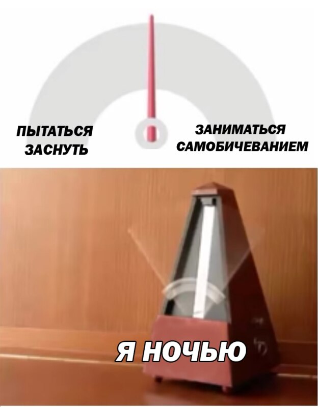 Метроном зашкаливает 