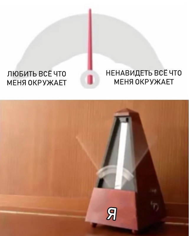 Метроном зашкаливает 