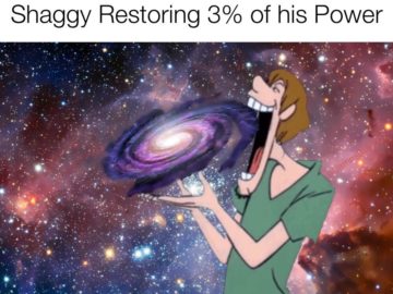 powerfull shaggy meme