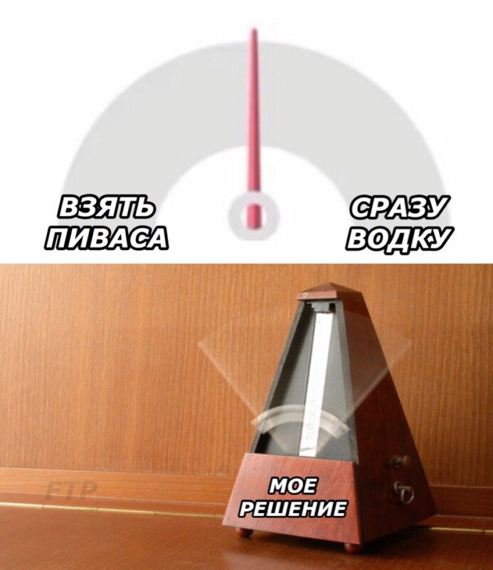 Метроном зашкаливает 