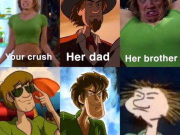 powerfull shaggy meme