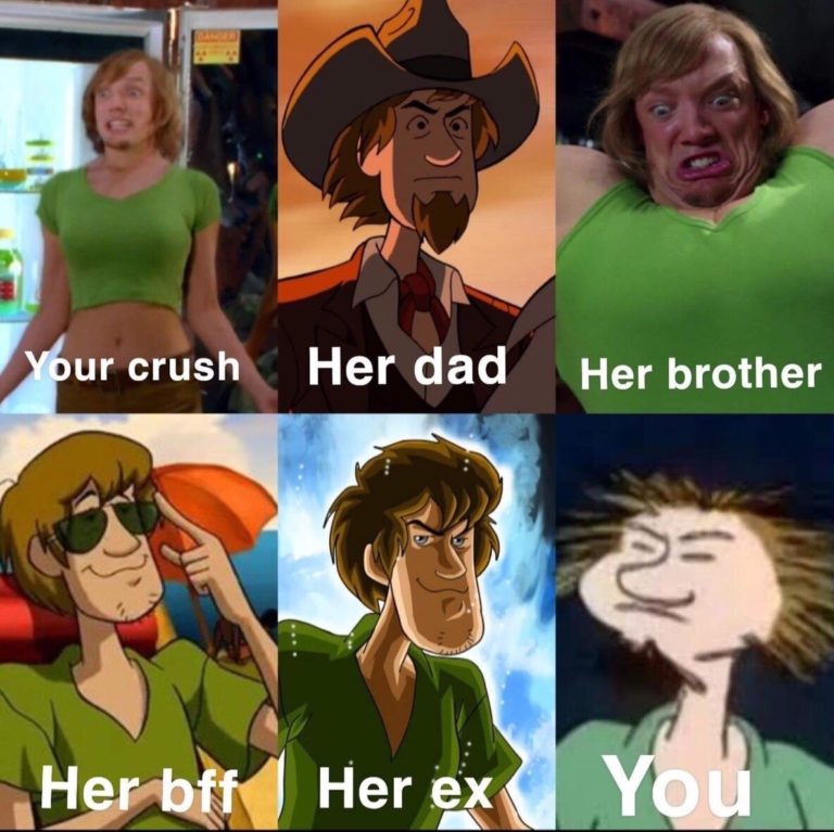 powerfull shaggy meme