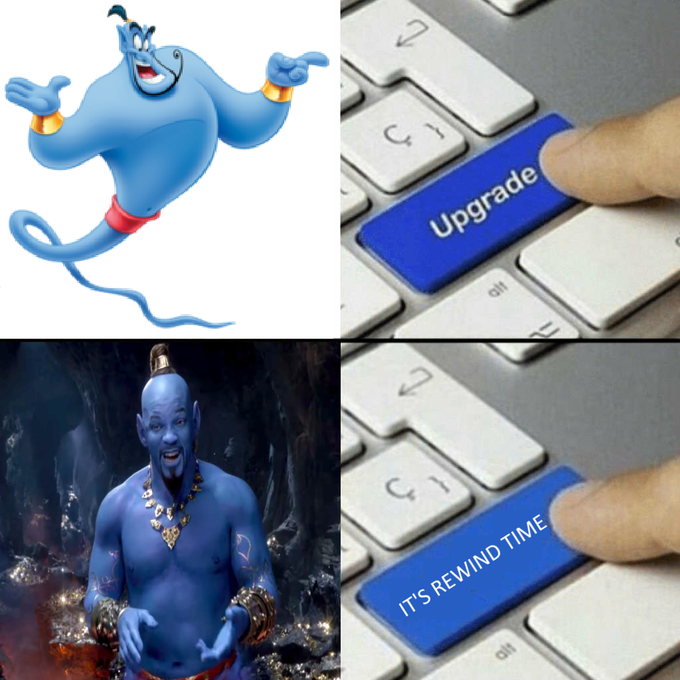 Синий Уилл Смит