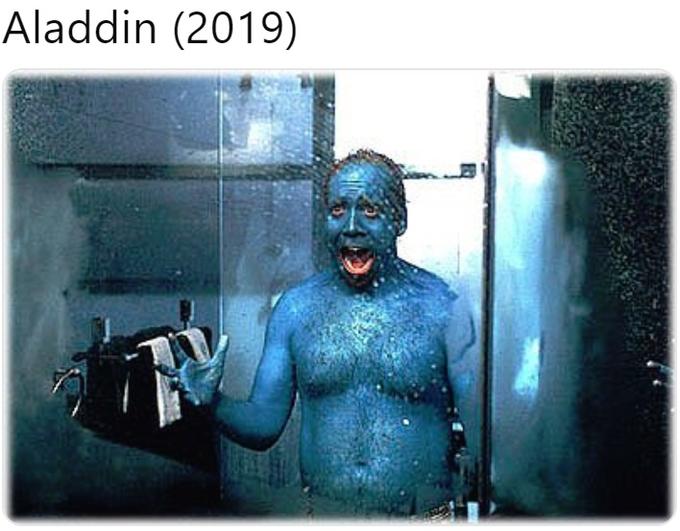 Синий Уилл Смит
