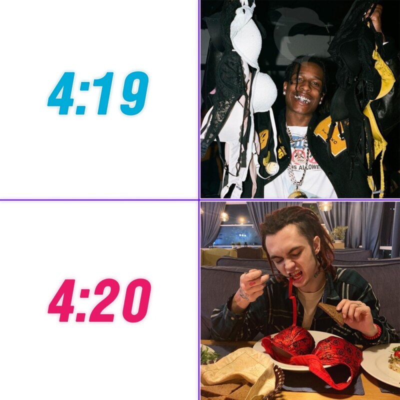 Мемы про Gone.Fludd и лифчики