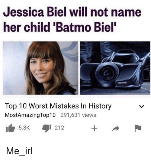 Jessica Biel will not name her child 'Batmo Biel' Jessica Biel will not name her child 'Batmo Biel'