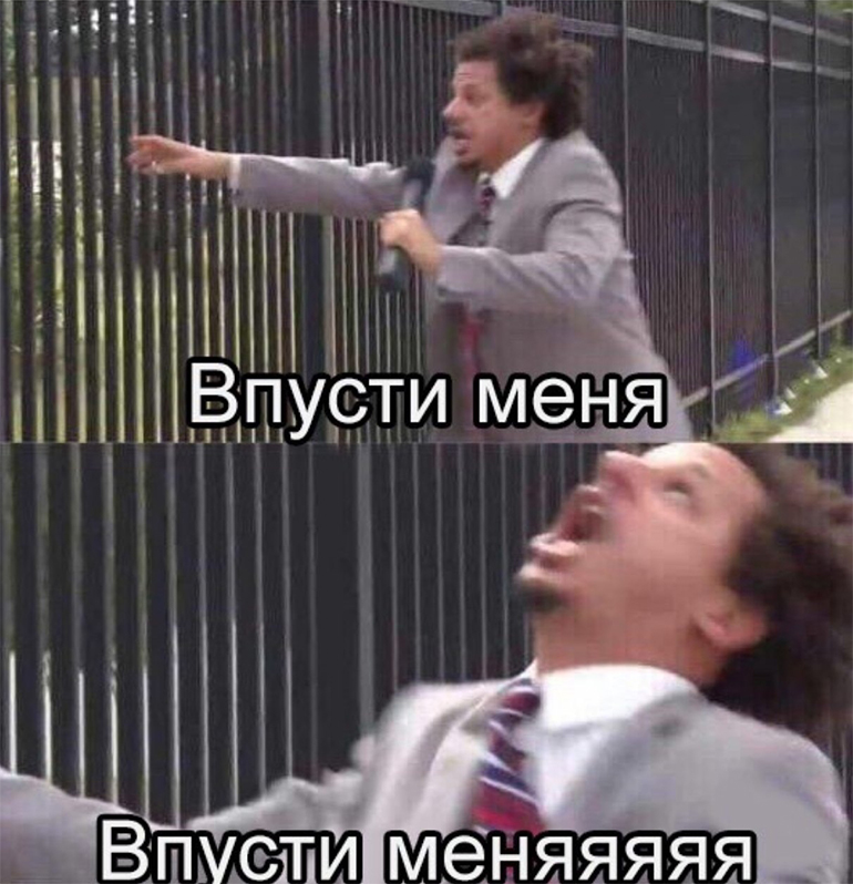 Мем Впусти меня