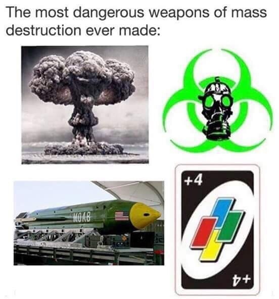 Мемы из игры Уно