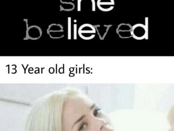 S(he) Be(lie)ve(d)