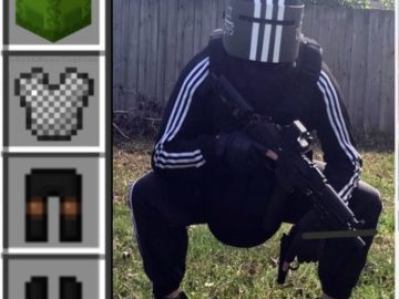 Мемы с броней из Майнкрафта