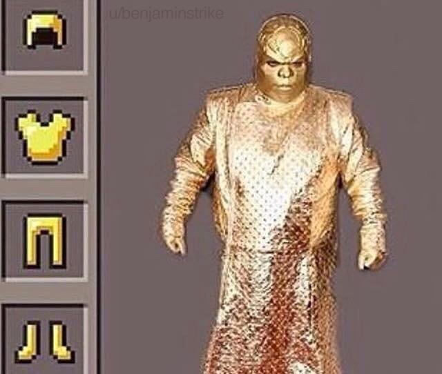 Мемы с броней из Майнкрафта