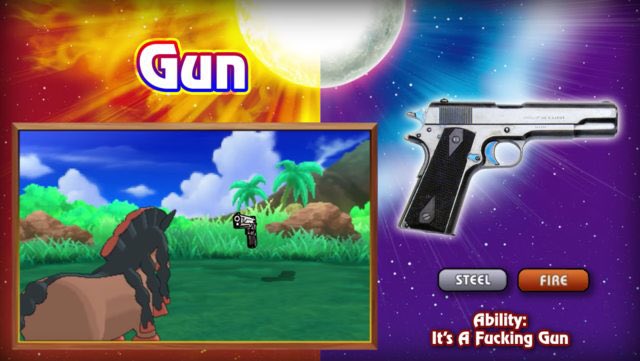 Pokemon Gun meme