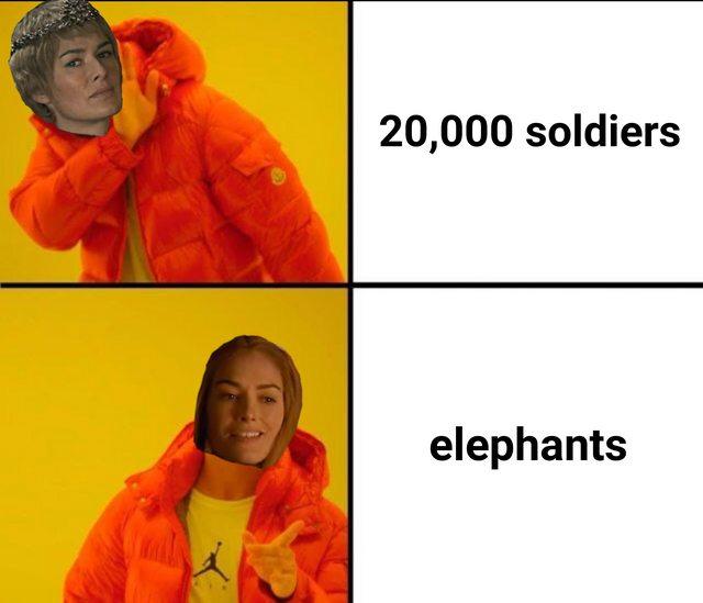 Cерсея и слоны