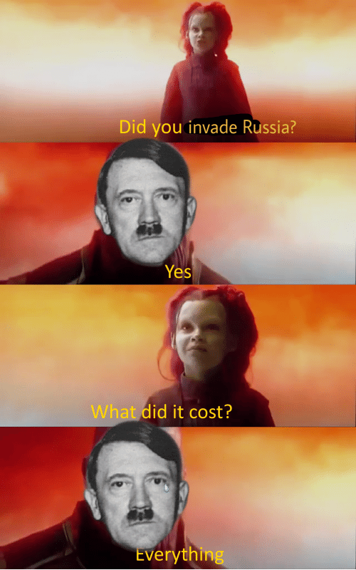 Какой ценой? Ценой всего