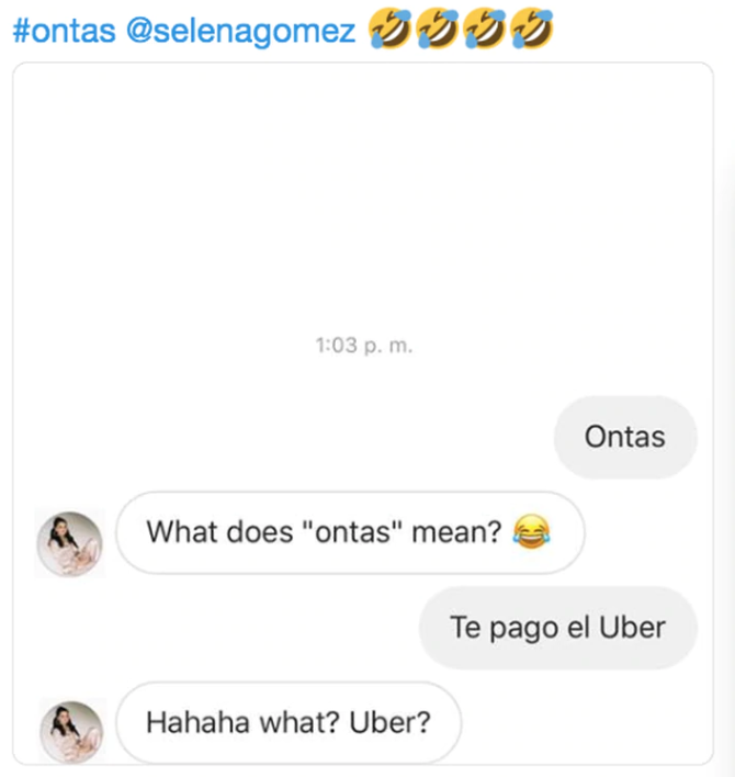 Ontas meme Ontas meme