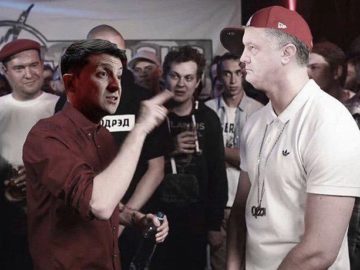 Зеленский и Порошенко