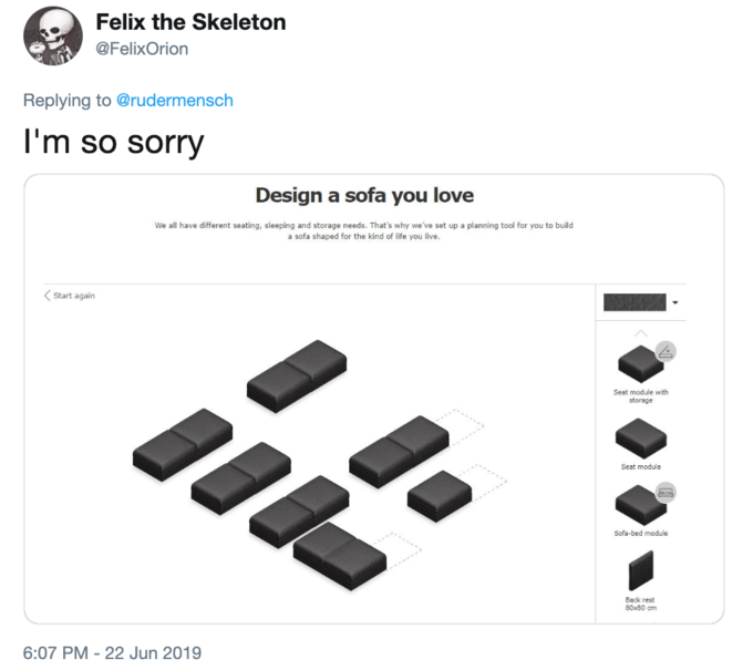 Безумные диваны Ikea