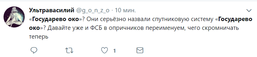 Путин и Государево око