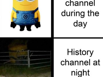 Псевдонаучные каналы ночью