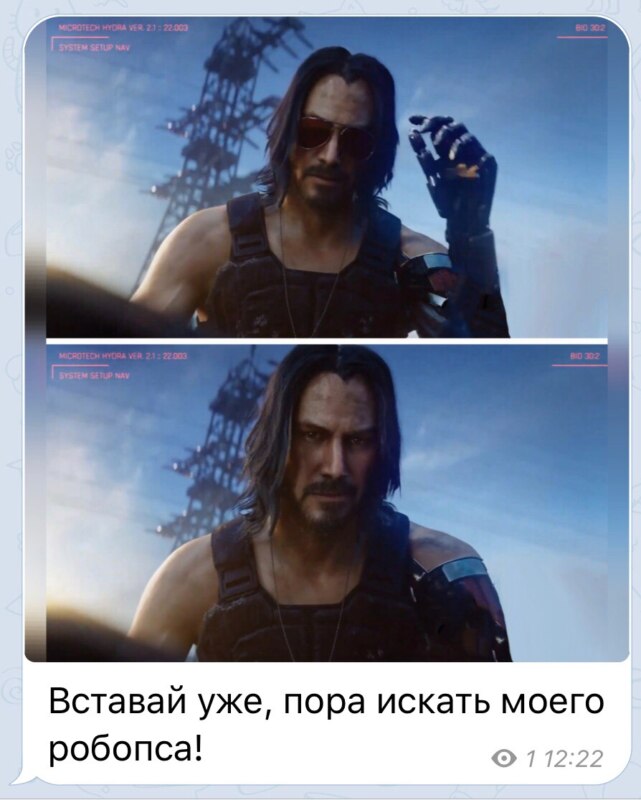Киану Ривз в киберпанке Киану Ривз в киберпанке