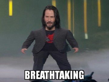Mini Keanu Reeves