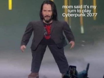 Mini Keanu Reeves