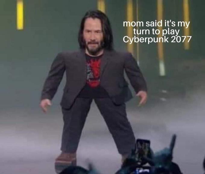 Mini Keanu Reeves
