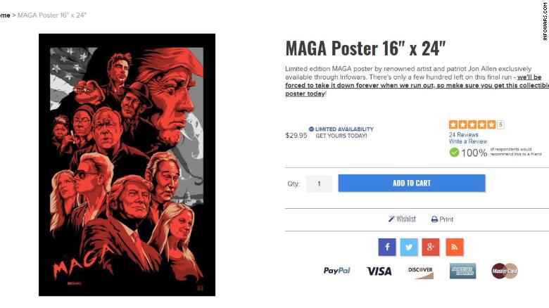 Maga Poster InfoWars Maga Poster InfoWars