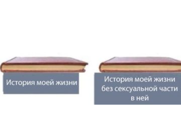 Мем с толстой и тонкой книгой
