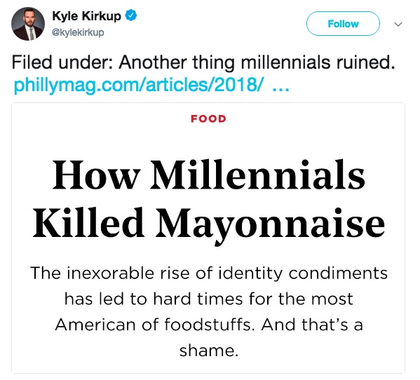 How millenials killed mayonnaise How millenials killed mayonnaise